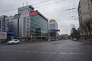 Solomianska Street looking east