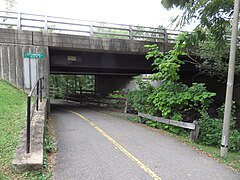 Sycamore Street bridge in 2017