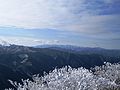 Omine Mountains from Mount Takami (January 2009)