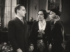 James Cagney, Ann Dvorak, and Joan Blondell in The Crowd Roars, 1932