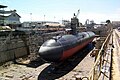 USS Greeneville (SSN 772) in dry dock Pearl Harbor