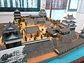 吉田城复元模型。现在只重建右前方的铁橹