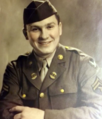 Albert K bender military portrait WW2