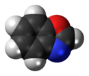 Space-filling molecular model