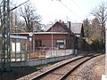 Lichtentanne station, old entrance building (2016)