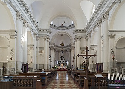 Interior of Il Redentore Church in Venice (1576)