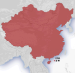 1896年清朝行政区划