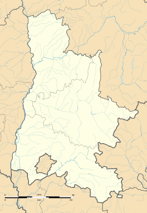 博蒙蒙特在德龙省的位置