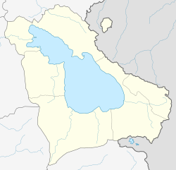 Ttujur is located in Gegharkunik