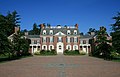 Holderness School administration building in Holderness, New Hampshire.