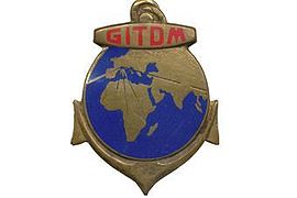 Insignia of instruction group of troupes de marine (G.I.M.T).