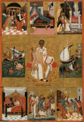 Saint Nicholas With Scenes From His Life