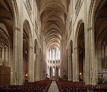 The nave looking toward the choir