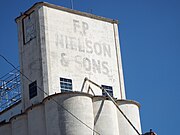 Grain Elevator Nielson & Sons sign