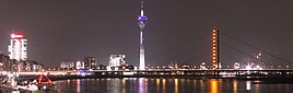 Dusseldorf at night