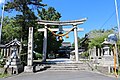 建于本丸遗迹的小滨神社鸟居