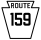 Pennsylvania Route 159 marker