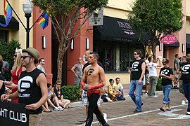People of Pulse nightclub at Come Out with Pride Parade 2009