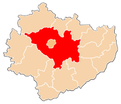 Location within the voivodeship