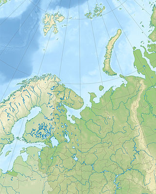 Location map Russia Northwestern Federal District