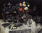Silver and Roses (1873)