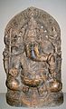 Seated Ganesha, Hoysala dynasty, 12th-13th century