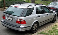 First facelift Saab 9-5 2.3t SportCombi (US)