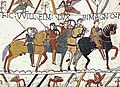 Battle of Hastings, as depicted in the Bayeux Tapestry