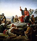 The Sermon on the Mount by Carl Heinrich Bloch, 1890