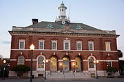 City Hall (1902), originally built as the U.S. Custom House and Post Office