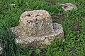 Burial stone used to cover entrance to burial cave