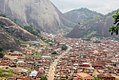 City view from ontop the Idanre hill