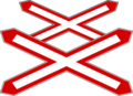 Level crossing (multiple tracks)