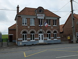 The town hall of Noreuil