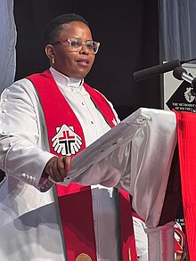 The Presiding Bishop Rev Pumla Nzimande