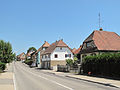 Tagsdorf, view to a street