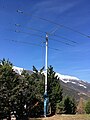 Yagi HB9XBG lowered mast