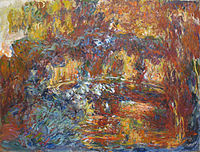 Claude Monet The Japanese Footbridge, 1920-1922