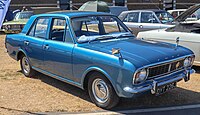 Revised Mark II front, note the blacked-out grille