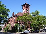 Bank building, 33 East Genesee (1888; tower added 1895)