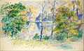 Auguste Renoir - View of a Park - Google Art Project