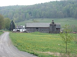 A farm in Columbia Township