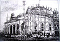 The Great Mosque while under construction in 1883