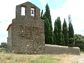 The Chapel of Sainte-Marie de Fontcouverte, in the commune of Caixas