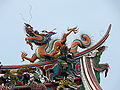 Dragon on Longshan Temple, Taipei
