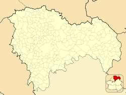 Cincovillas, Spain is located in Province of Guadalajara
