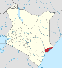 Location in Kenya