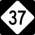 North Carolina Highway 37 marker