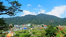 View of Tam Đảo mountain