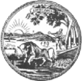 Seal of Indiana (1816–1855)